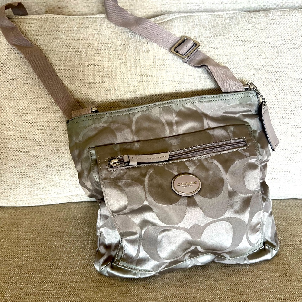 Authentic Coach crossbody bag.
